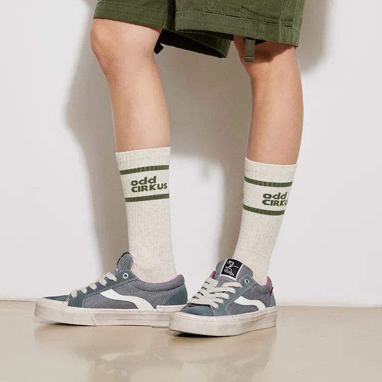OddCIRKUS Astley Pro Slip Resistant, Abrasion Resistant, And Balanced Low Top Skateboard Shoes Unisex-8