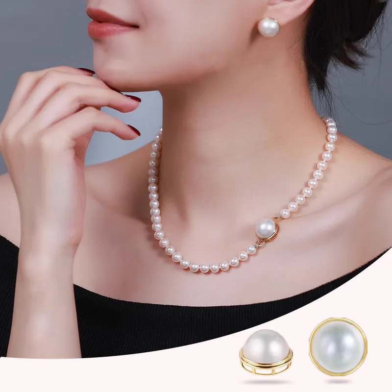 Heidi Saltwater Pearl Pendants Women's-4