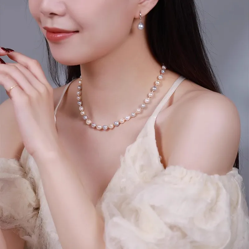 Heidi Saltwater Pearl Necklaces Women's-2
