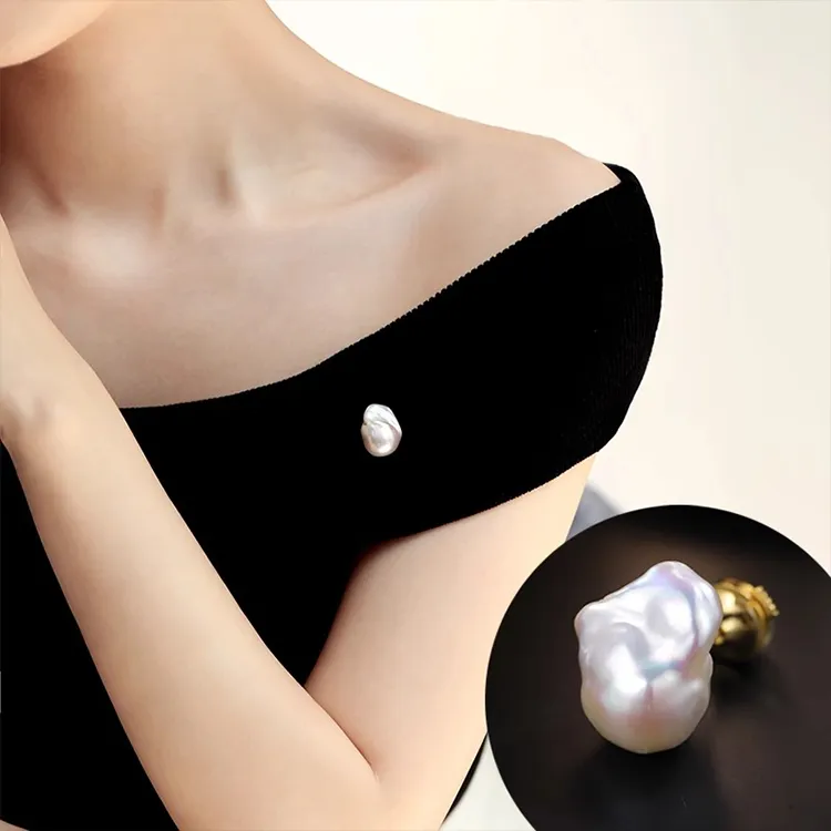 Heidi Freshwater Pearl Brooches Women's-4