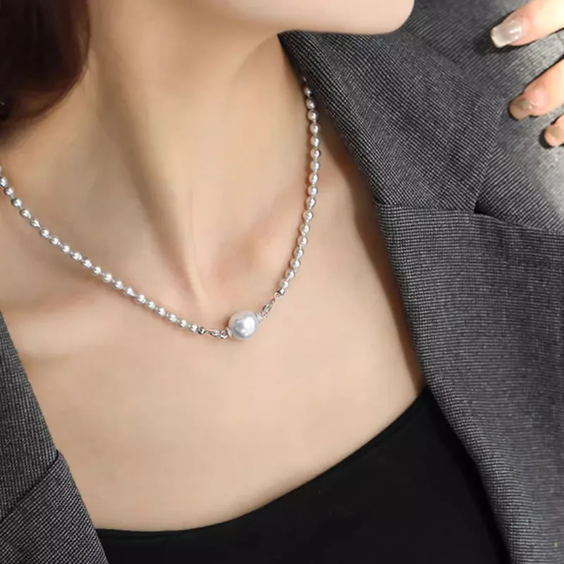 Heidi Saltwater Pearl Necklaces Women's-3