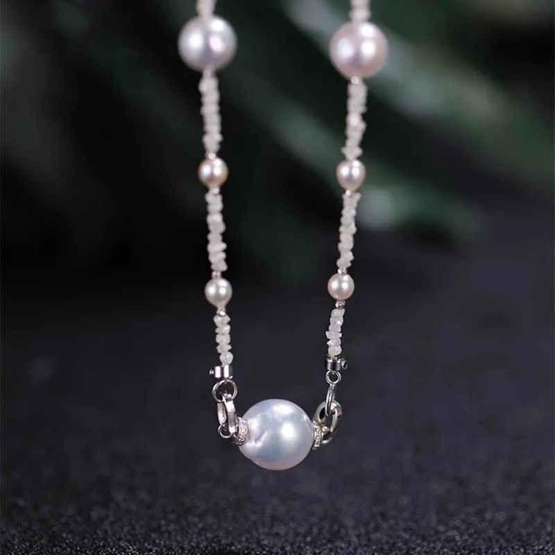 Heidi Saltwater Pearl Necklaces Women's-2