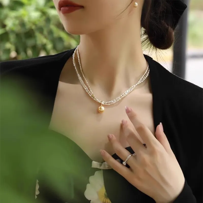 Heidi Saltwater Pearl Pendants Women's-3