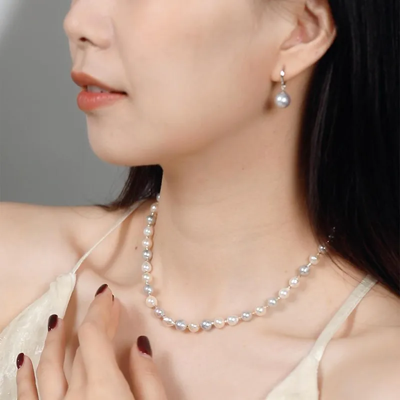 Heidi Saltwater Pearl Necklaces Women's-4