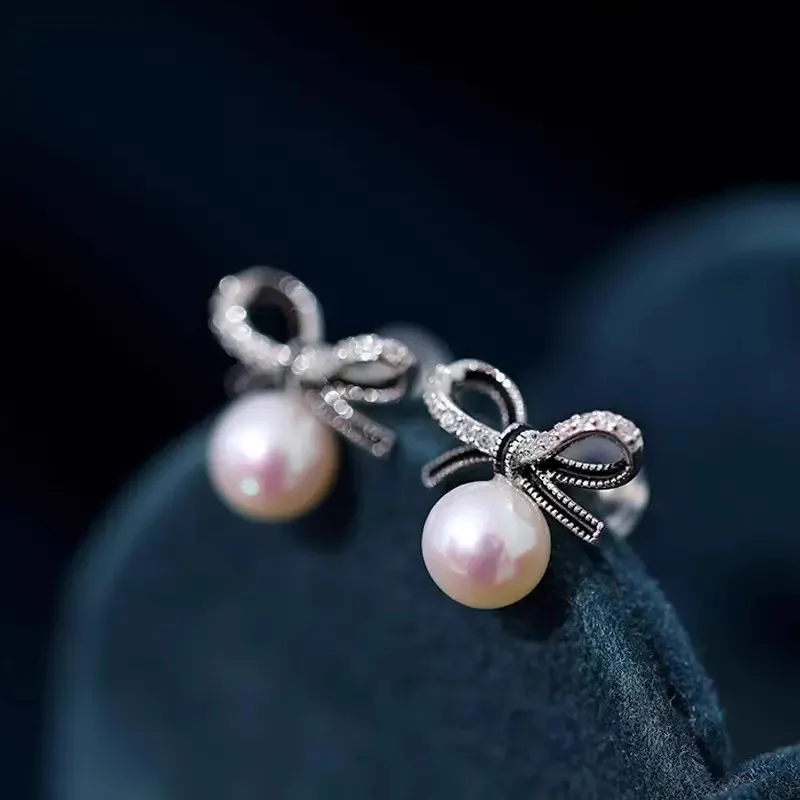 Heidi Freshwater Pearl Stud Earrings Women's-3