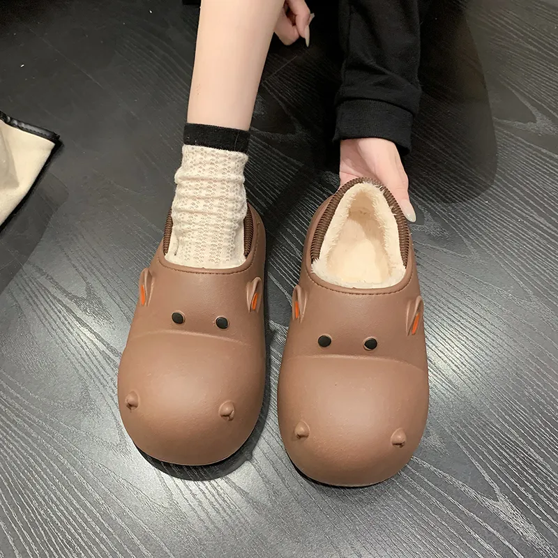LEMONKID Anti Slip Wear Resistant Breathable Lightweight Cushioning Warm Quiet Balance Low Top Kids' Slippers Teenagers-18