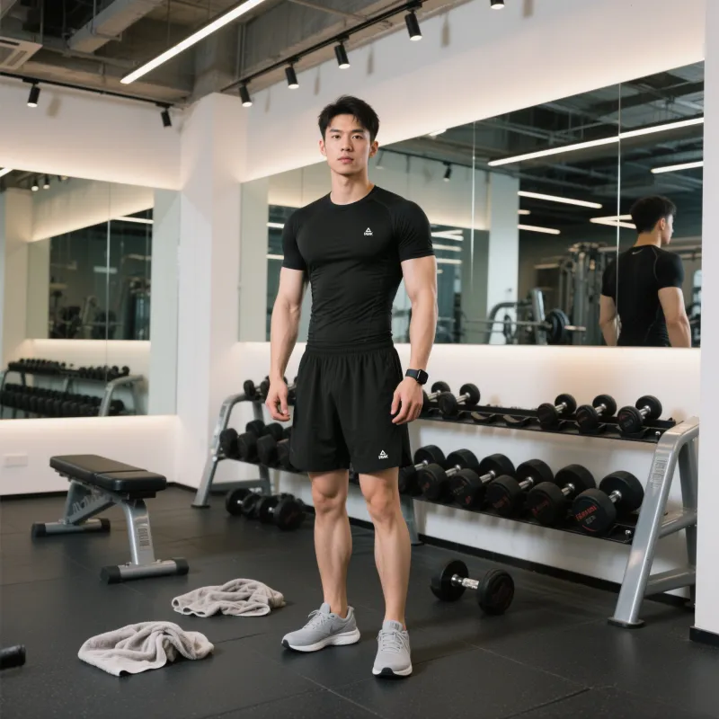 PEAK Workout Clothing Unisex Black-2