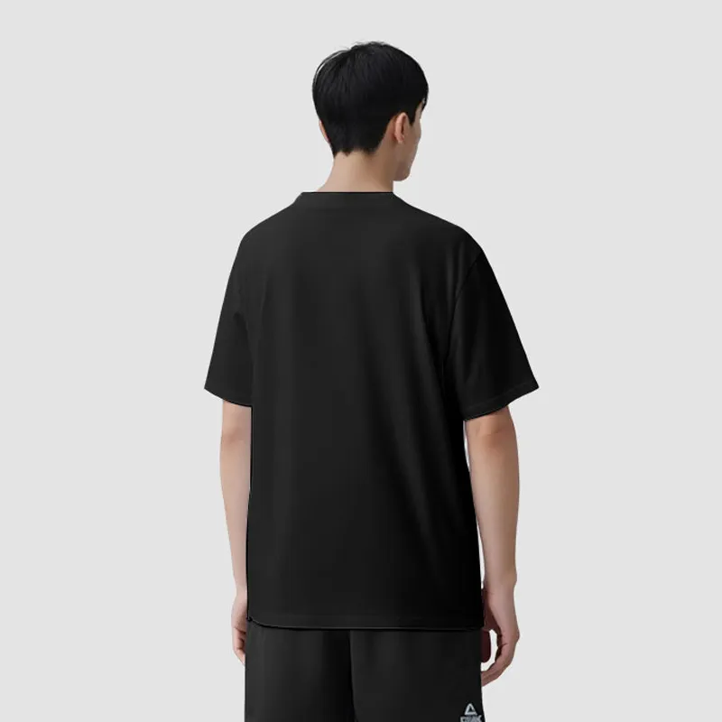 PEAK x Surpass T Shirt Unisex Black-3