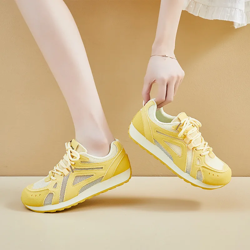 ABCYLM Cushioning, Slip Resistant, Lightweight Low Top Casual Shoes Women's-8