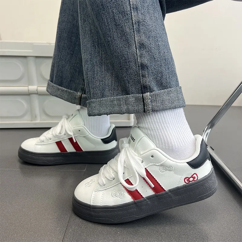 ABCYLM Slip Resistant Cushioning With Impact Resistance And Height Increase Low Top Skateboard Shoes Women's-7