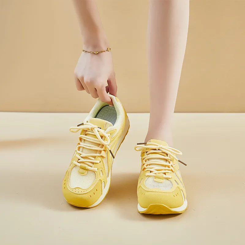 ABCYLM Cushioning, Slip Resistant, Lightweight Low Top Casual Shoes Women's-7