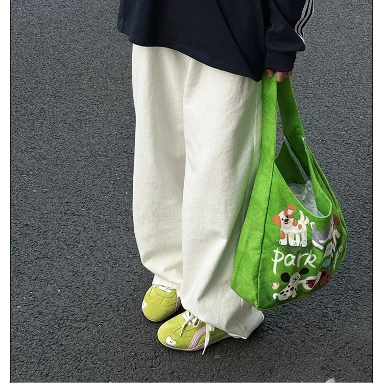 ABCYLM Cushioning, Slip Resistant, Lightweight Low Top Casual Shoes Women's Apple Green-1