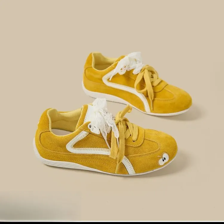 ABCYLM Height Increasing Breathable Low Top Skateboard Shoes Women's-2