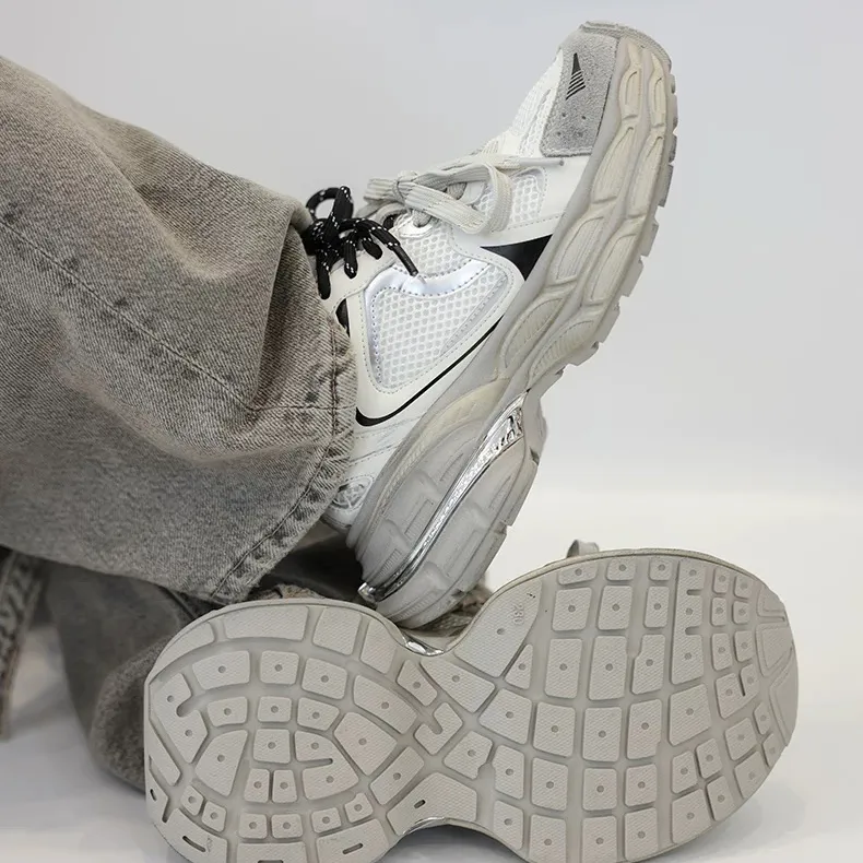 ABCYLM Cushioning Slip Resistant Coverage Low Top Chunky Sneakers Women's-13