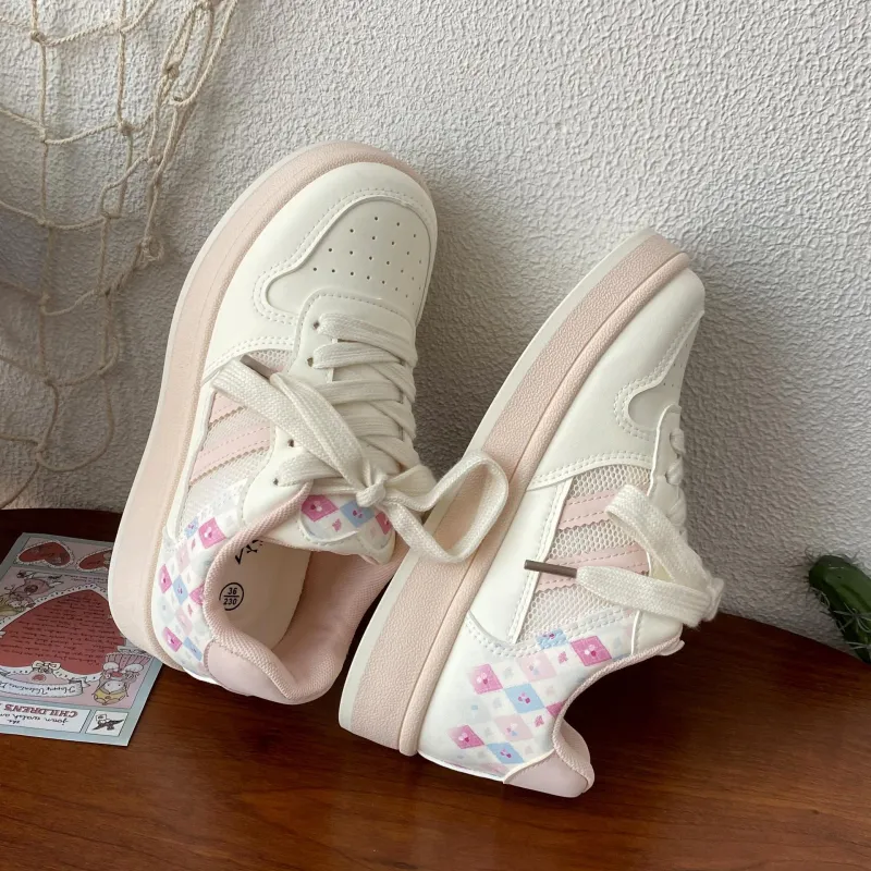 ABCYLM Low Top Skateboard Shoes Women's-3