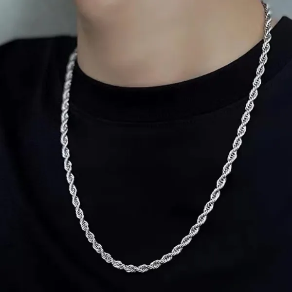 VSENSE.cn Titanium Steel Necklaces Unisex-1