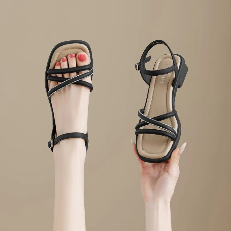 HUANAI One Strap Sandals Women's-1