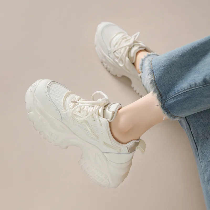 HUANAI Breathable Height Increasing Low-Top Casual Shoes Unisex-5