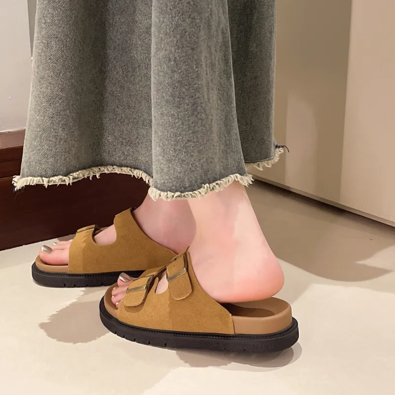 HUANAI Quiet, Slip Resistant, Odor Resistant Slide Slippers Women's-13