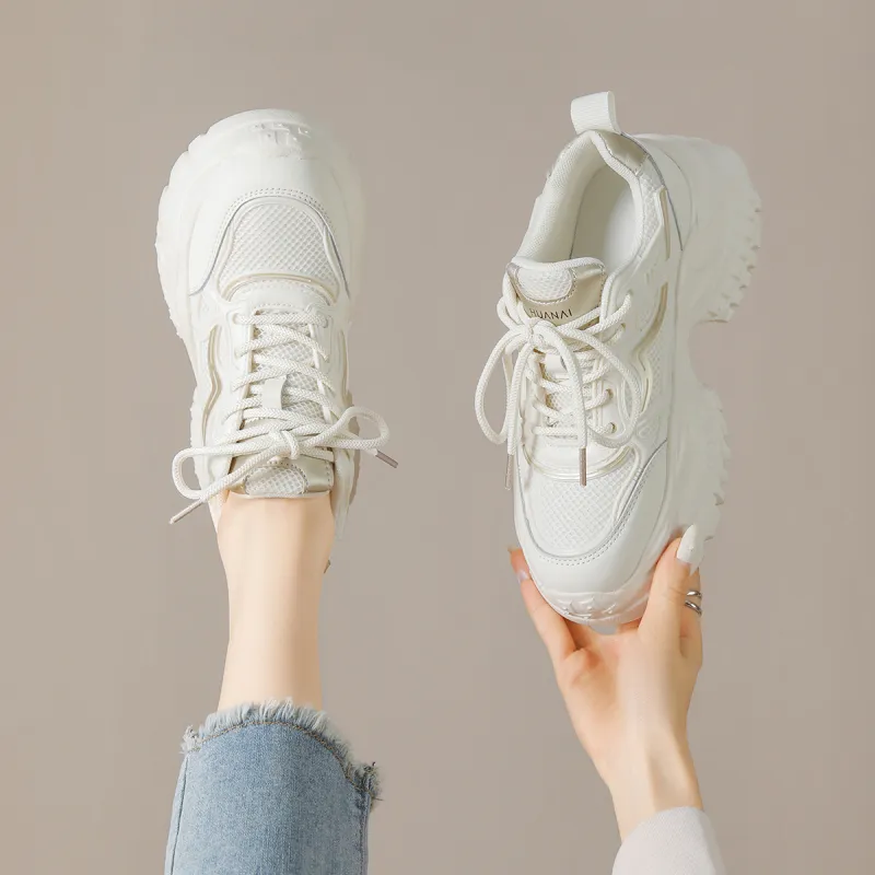 HUANAI Breathable Height Increasing Low-Top Casual Shoes Unisex-4