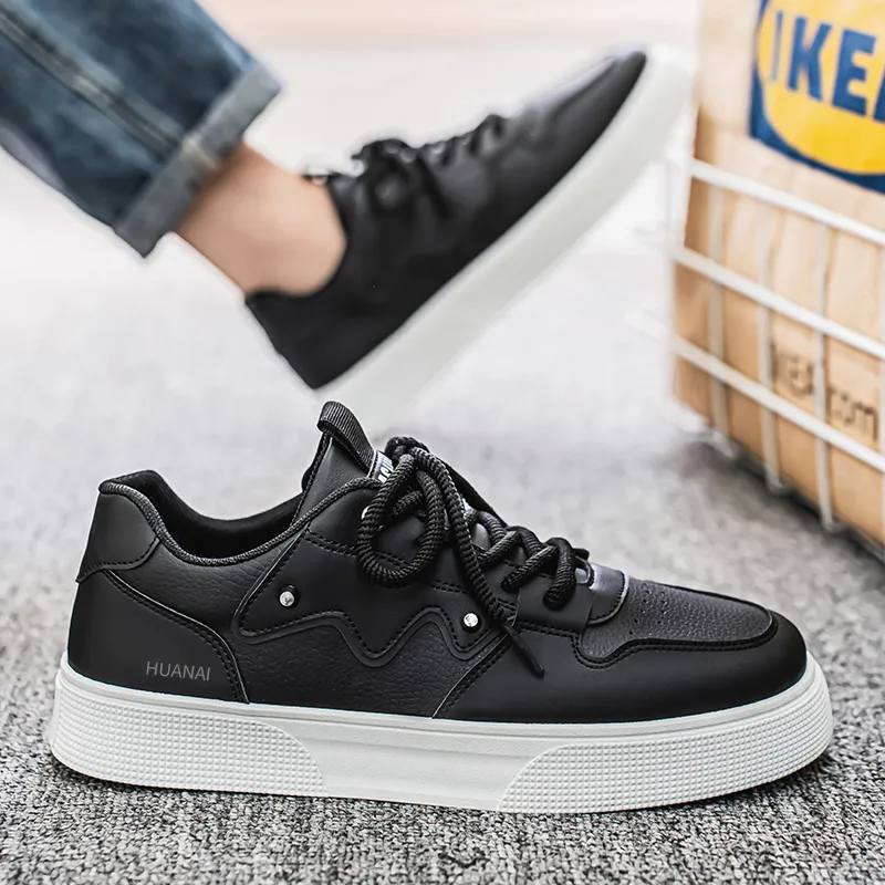 HUANAI Low Top Skateboard Shoes Men's-11