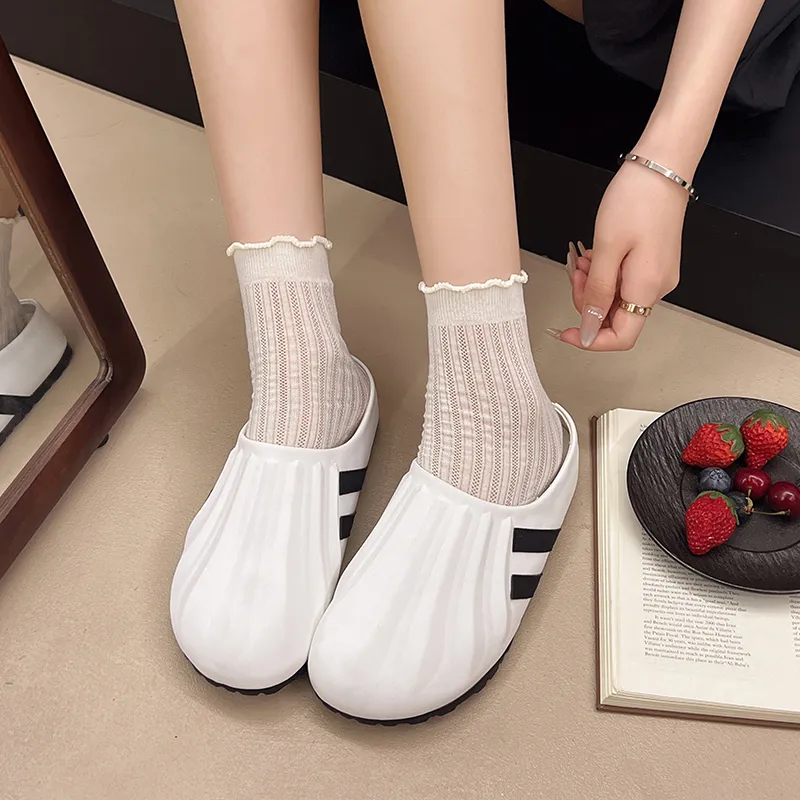 HUANAI Closed Toe Slippers Unisex-5