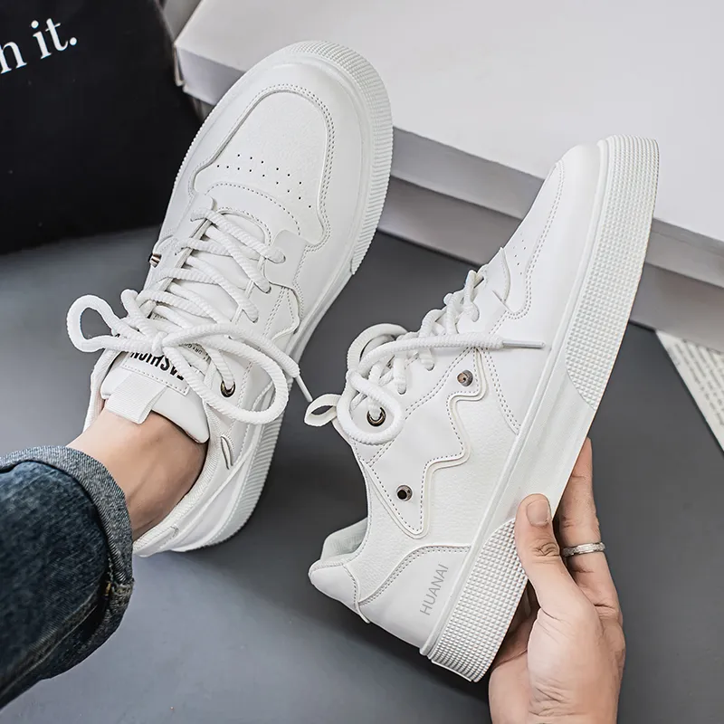 HUANAI Low Top Skateboard Shoes Men's-4