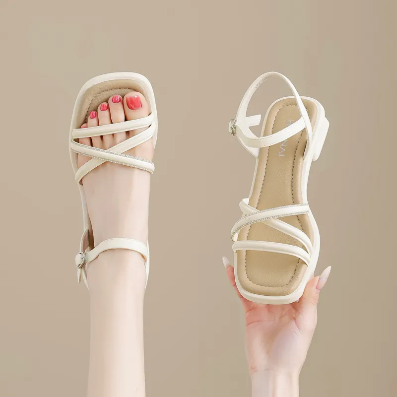 HUANAI One Strap Sandals Women's-6