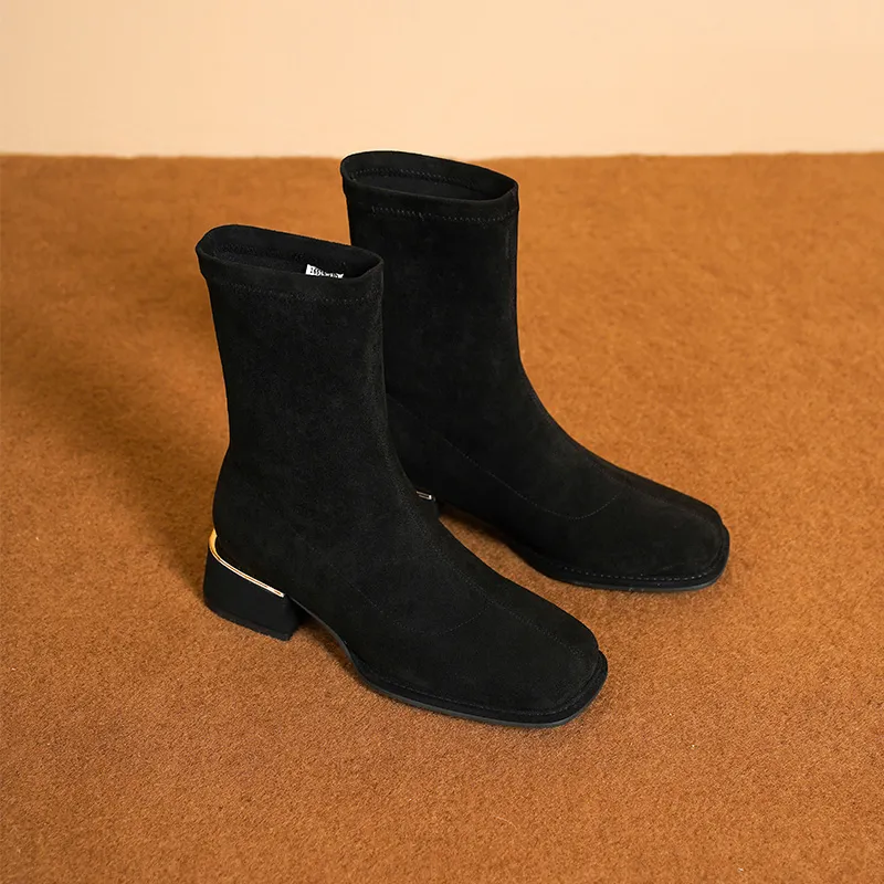 HUANAI Ankle Boots Women's-4