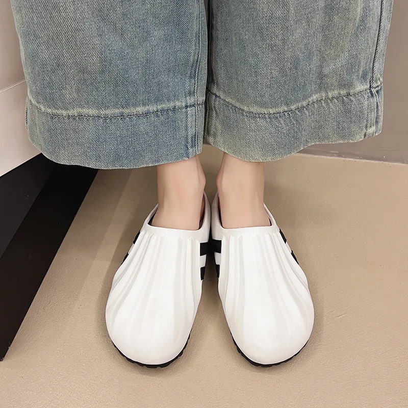 HUANAI Closed Toe Slippers Unisex-6