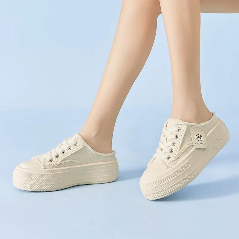 HUANAI Closed Toe Slippers Women's-5