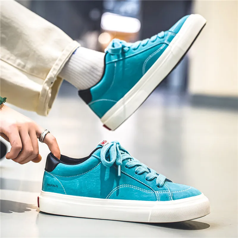 HUANAI Abrasion-Resistant Low-Top Skateboard Shoes Men's-4
