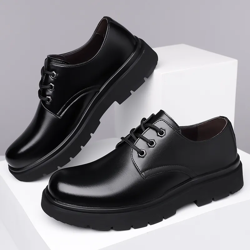 HUANAI Dress Shoes Men Low Top-1