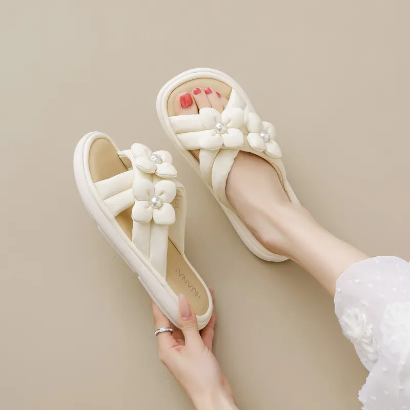 HUANAI Slip Resistant Slide Slippers Women's-2