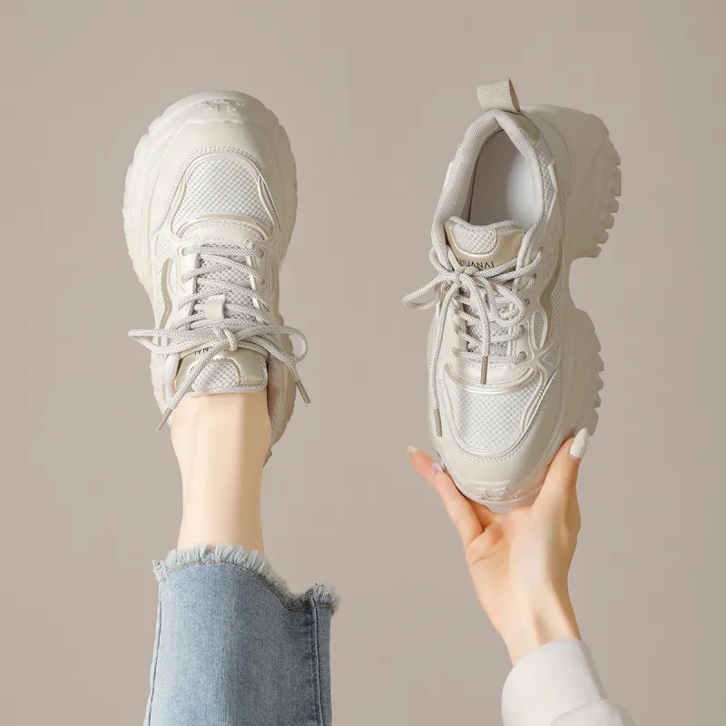 HUANAI Breathable Height Increasing Low-Top Casual Shoes Unisex-10