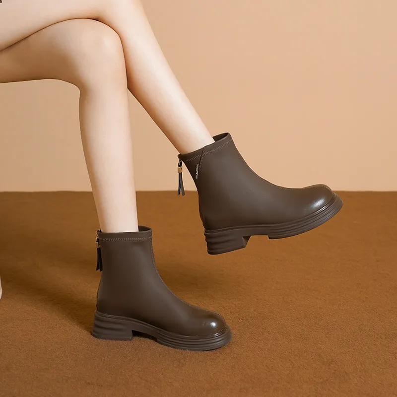 HUANAI Ankle Boots Women's-11