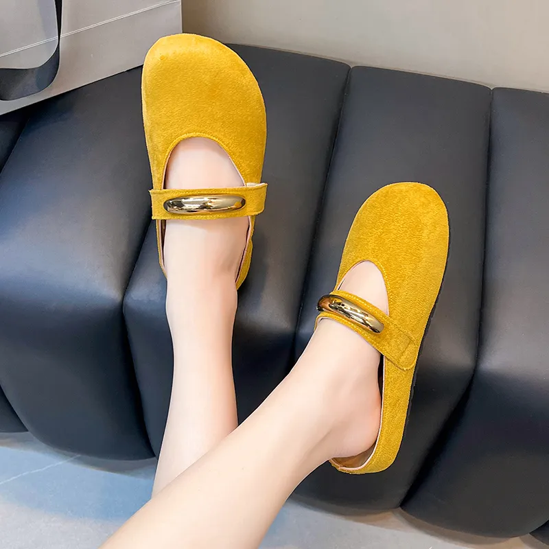 HUANAI Quiet Closed Toe Slippers Women's-3