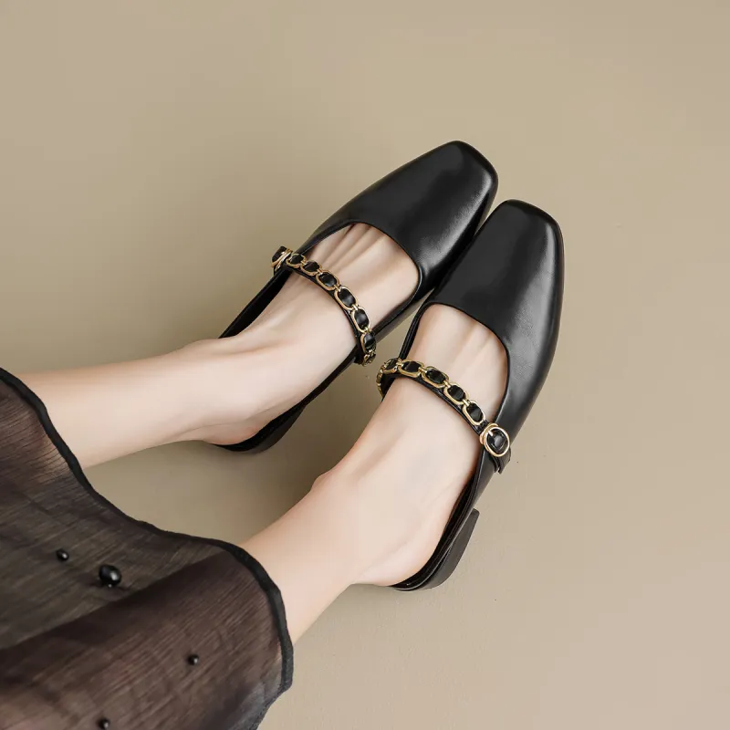 HUANAI Slip Resistant Abrasion Resistant Closed Toe Slippers Women's-4