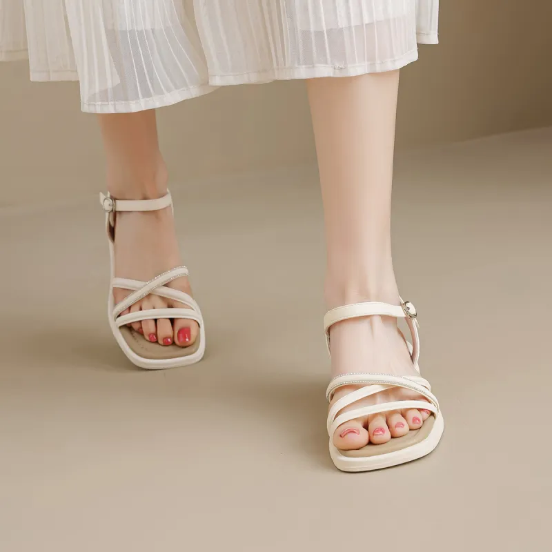 HUANAI One Strap Sandals Women's-9