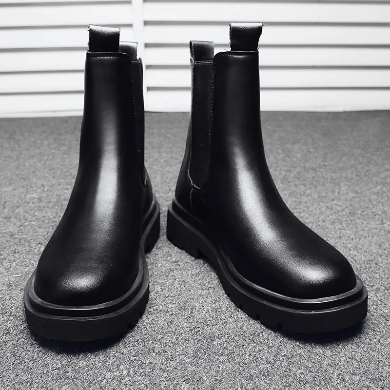 HUANAI Short Chelsea Boots Men's-1