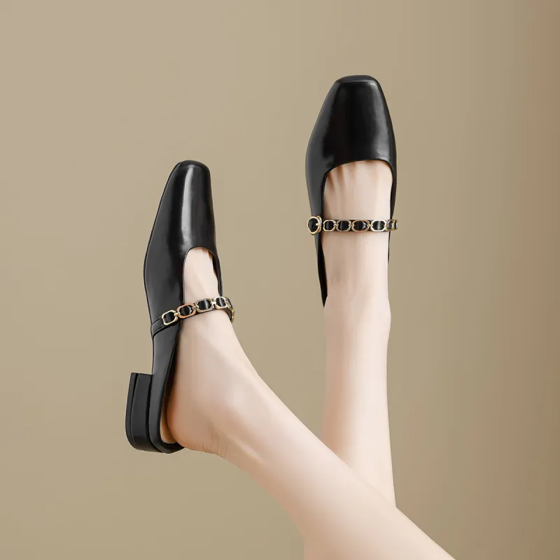 HUANAI Slip Resistant Abrasion Resistant Closed Toe Slippers Women's-2