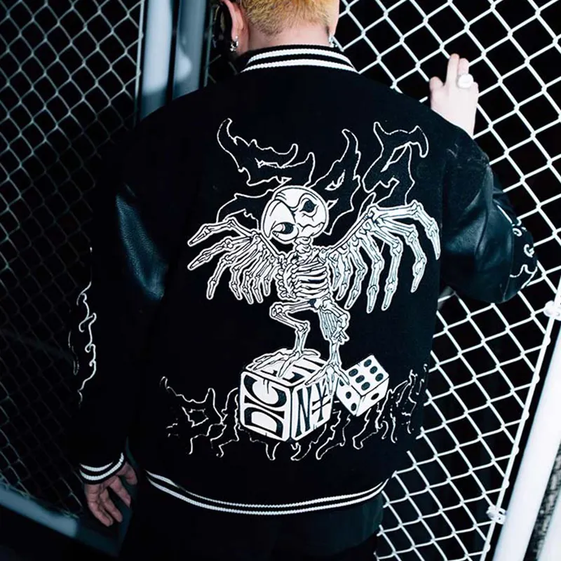 S45 X DICETINY Baseball Jerseys Unisex Black-5