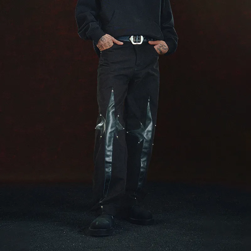 DICETINY Jeans Unisex Black-2