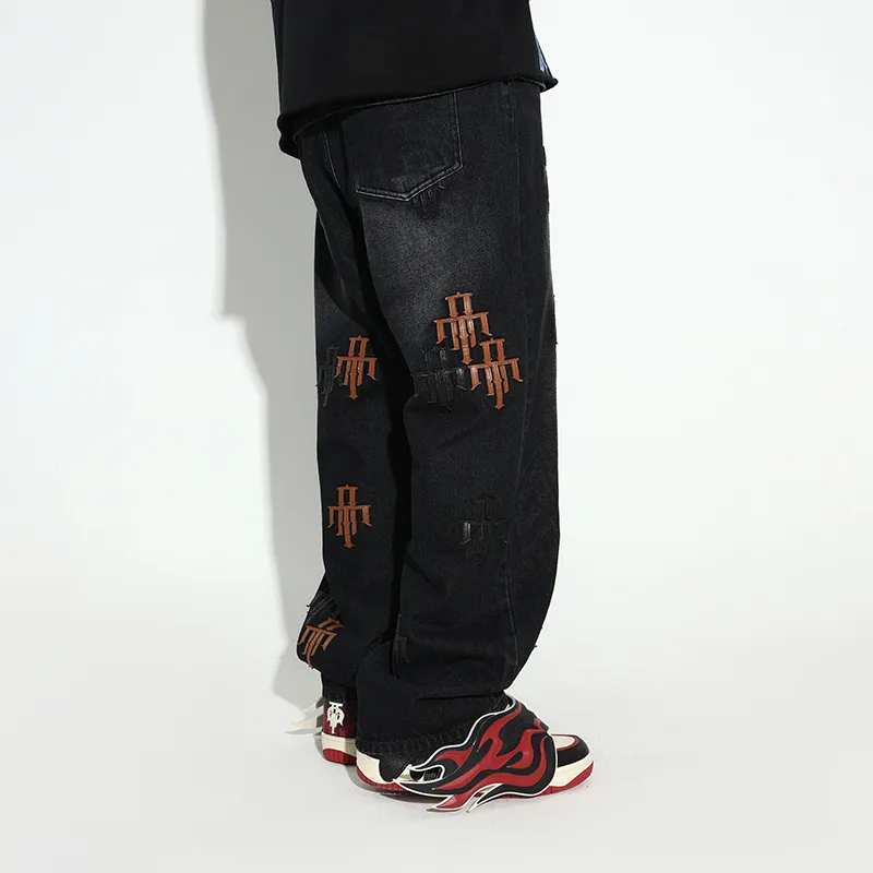 DICETINY Jeans Unisex Black-5