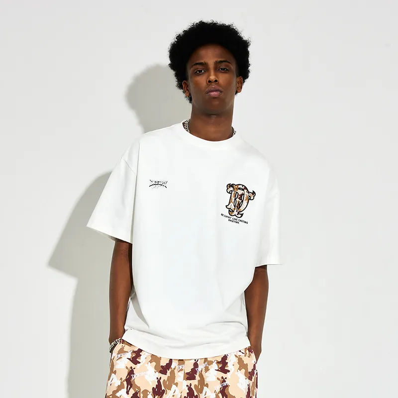 DICETINY T Shirts Unisex White-2