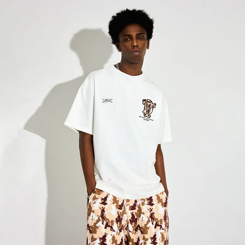 DICETINY T Shirts Unisex White-4