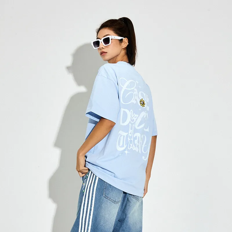 DICETINY T Shirt Unisex Sky Blue-3
