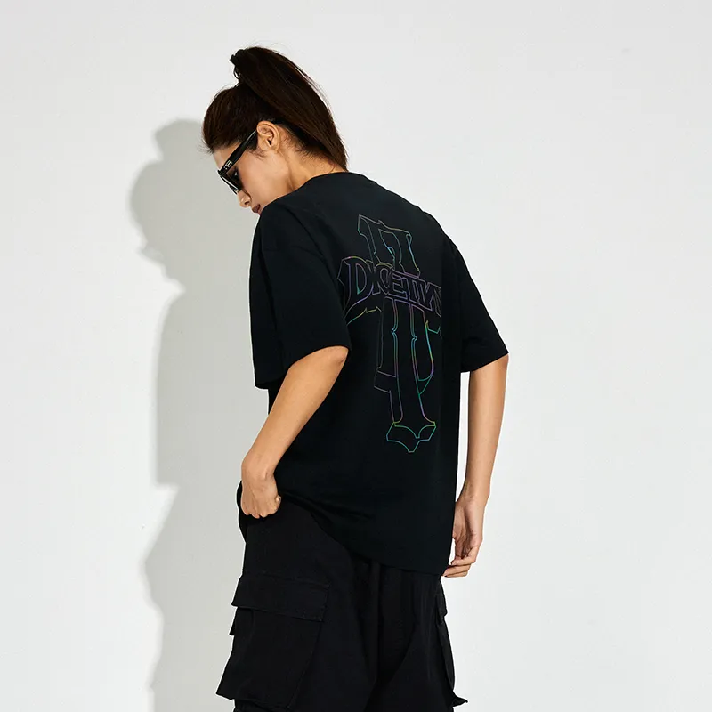 DICETINY T Shirts Unisex Black-2