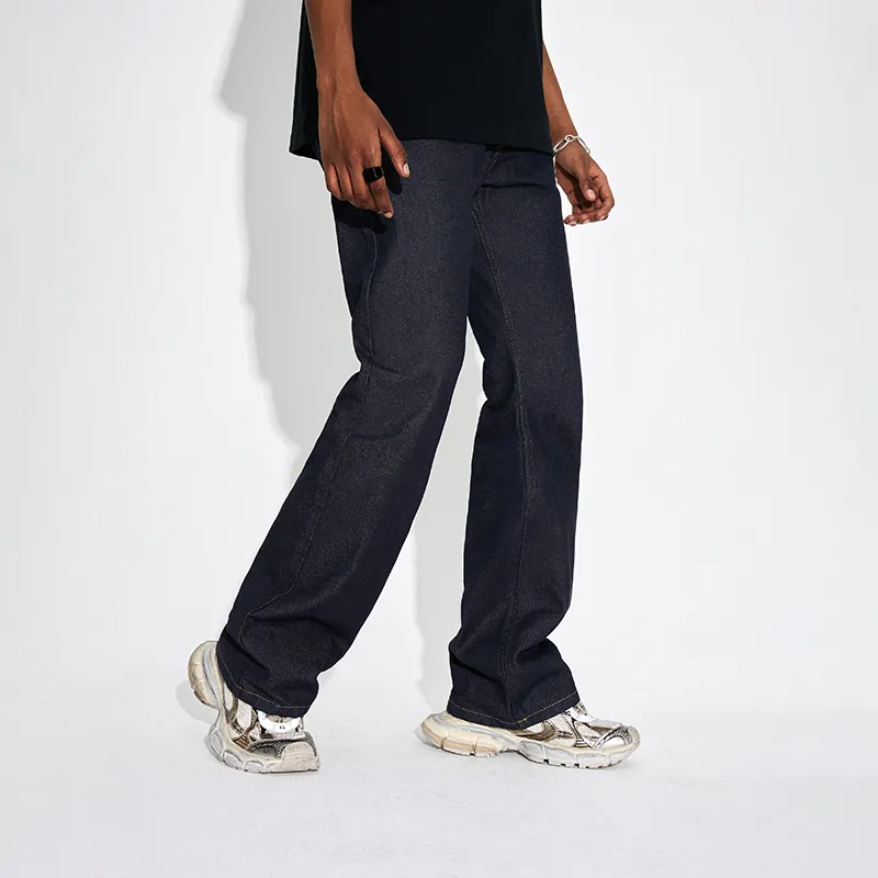 DICETINY Jeans Unisex Dark Blue-5