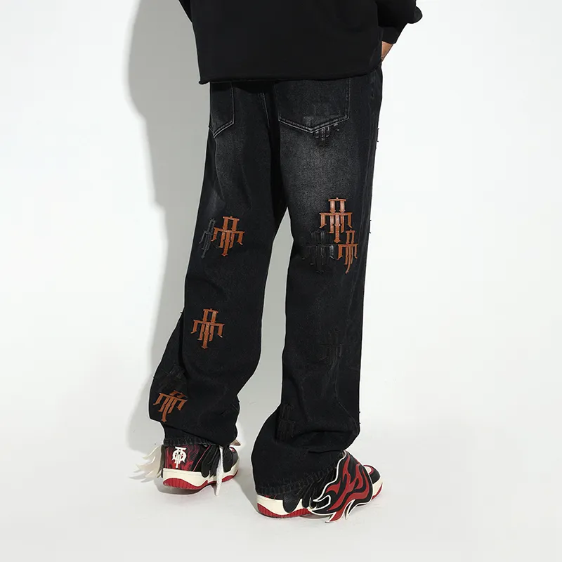DICETINY Jeans Unisex Black-3